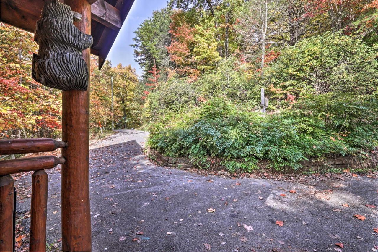 Smoky Mountain Log Cabin 7 Mi To Gatlinburg! Sevierville Exterior photo